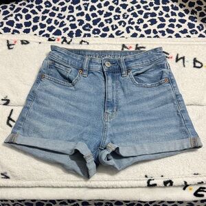 American Eagle Outfitters Light Blue Jean Shorts